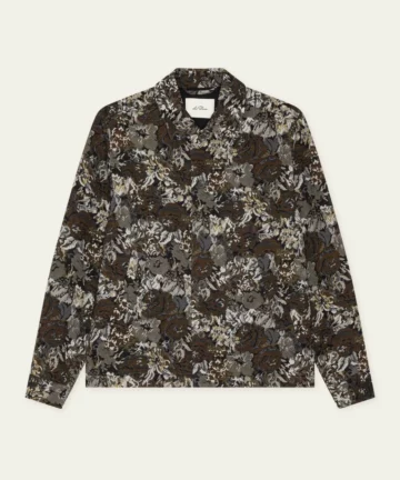 Surchemise jacquard marron LES DEUX