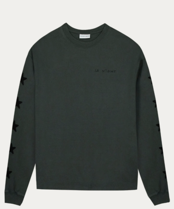 Sweat-shirt kaki la night MAISON LABICHE