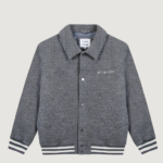 Veste en laine grise MAISON LABICHE