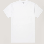 T‑shirt en coton brossé blanc SUNSPEL