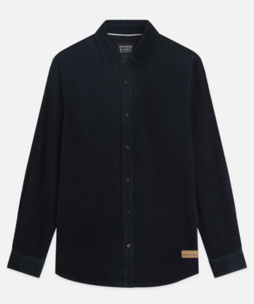 Chemise en velours côtelé marine Scotch&Soda